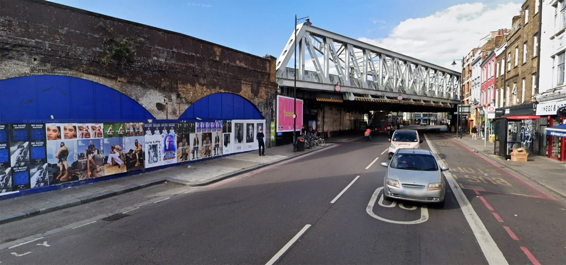 Shoreditch Network Rail arches — PAS 128 underground utility survey by Triple Survey