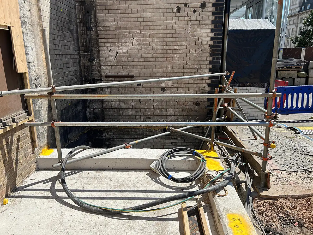 Live hospital working procedures and access planning — St Mary’s Hospital